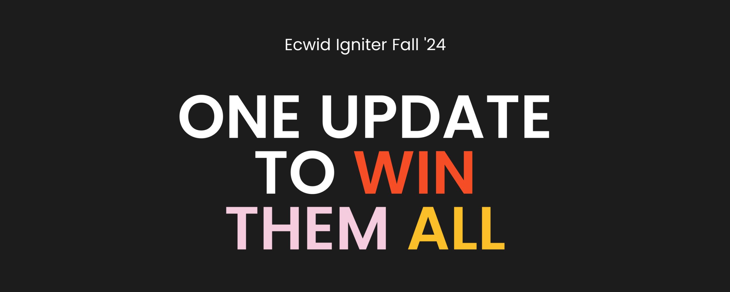 How Ecwid Igniter helps you stay ahead of eCommerce trends